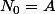 N_0=A