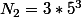 N_2=3*5^3
