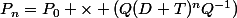 P_n=P_0 \times (Q(D+T)^nQ^{-1})