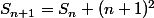 S_{n+1}=S_n+(n+1)^2