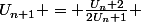 U_{n+1} = \frac{U_n+2}{2U_n+1} 