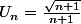 U_n=\frac{\sqrt{n+1}}{n+1}