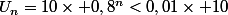U_n=10\times 0,8^n<0,01\times 10