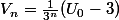 V_n=\frac{1}{3^n}(U_0-3)