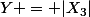 Y = |X_3|