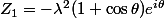 Z_1=-\lambda^2(1+\cos\theta)e^{i\theta}