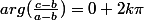 arg(\frac{c-b}{a-b})=0+2k\pi