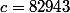 c=82943