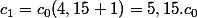 c_1=c_0(4,15+1)=5,15.c_0