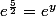 e^\frac{5}{2}=e^y