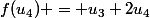 f(u_4) = u_3+2u_4