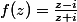 f(z)=\frac{z-i}{z+i}