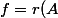 f=r(A;\dfrac{2\pi}{3})