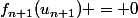 f_{n+1}(u_{n+1}) = 0