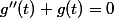 g''(t)+g(t)=0