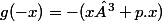 g(-x)=-(x³+p.x)