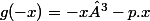 g(-x)=-x³-p.x