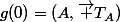 g(0)=(A,\overrightarrow {T_A})