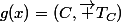 g(x)=(C,\overrightarrow {T_C})