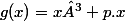 g(x)=x³+p.x