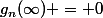 g_n(\infty) = 0