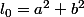 l_0=a^2+b^2