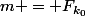 m = F_{k_0}&nbsp;&nbsp;+ ...+ F_{k_n}