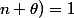 \cos^2( n \theta)+ \sin^2(&nbsp;&nbsp;n \theta)=1