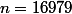 n=16979