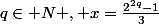 q\in N , x=\frac{2^{2q}-1}{3}