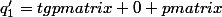 q^{\prime}_1=tg\begin {pmatrix} 0 \end {pmatrix}