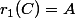 r_1(C)=A