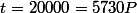 t=20000=5730P