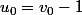 u_0=v_0-1
