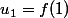 u_1=f(1)
