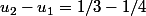 u_2-u_1=1/3-1/4