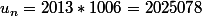 u_n=2013*1006=2025078