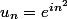 u_n=e^{in^2}