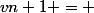 v{n+1} = 