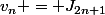 v_n = J_{2n+1}