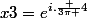 x3=e^{i.\frac {3\pi }{4}}