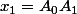 x_1=A_0A_1