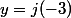 y=j(-3)