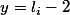 y=l_i-2