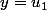 y=u_1