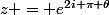 z = e^{2i \pi \theta}
