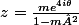 z=\frac{me^{4i\theta}}{1-m²}