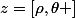 z=\left[\rho,\theta \right]