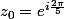 z_{0}=e^{i\frac{2\pi}{5}}