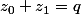 z_0 z_1=q